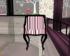 Pink Stripe Chair
