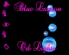 blue lagoon bubble lamp
