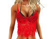Angels Red Lace Top