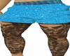 mens blue shorts