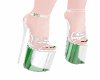 !Plastic Heels Green