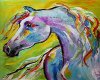 horse painting picture