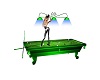 Green Pool Table