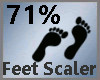 Feet Scaler 71% M
