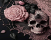 ~D~Pink Skull Cutout