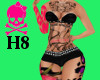 !H8 Custom Skin+Tattoos