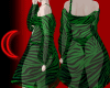 ☾ Green beach coat