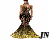 J*Gold&Black Party Dress