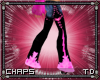 *T HotPink Fire Chaps