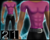 *21* Male Outfit purple