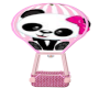 pink hotair panda balloo