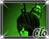 [Clo]DarkPuss Green Bun