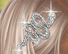 ❤Hair Clips Silver