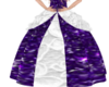 Flower girl dress purple