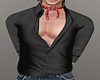 Black Silk Cowboy Shirt