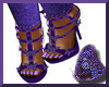 Purple Butterfly 2 Heels