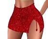Red RL Glitter Skirt