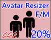 CG: Avatar Scaler 20%