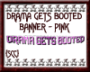 {SCC}Drama Booted - Pink