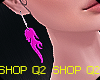 Q. Pink Earrings