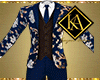 spring birds formal suit