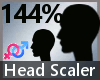 Head Scaler 144% M A