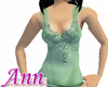 Embroidered Cami GREEN
