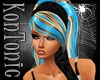 *KT* Teal/Blonde W/bow