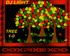 tree dj light with grass