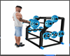 Gym Barbell Rack