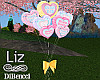 Easter Balloons & rose
