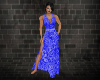 -1m- Blue persian dress