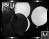 MHM B&W Party Balloons 2