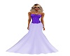 Purple Bridesmaid Gown