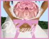 Luv Me-Whit/Pink Bouquet