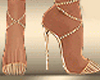 Sandals Gold Stiletto