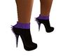 Purple Frill boots
