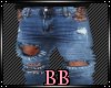 [BB]Ripped Jeans {M} Blu