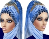 Hijab indigo