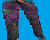 Black and Purple Jeans