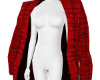 M! Tweed Overcoat Red F