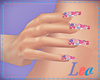 L| Colorful Hearts Nails