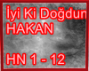 ✘İyi Ki Doğdun Hakan