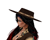 Brown Cowgirl Hat