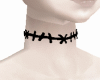 black neck stitches 