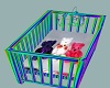 rainbow baby bed