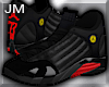 Jordan 14s red/black