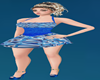 !JUVENIL BLUE MINI DRESS