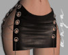 AV | Black Leather Skirt