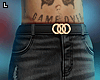 Ripped Baggy Black Jeans